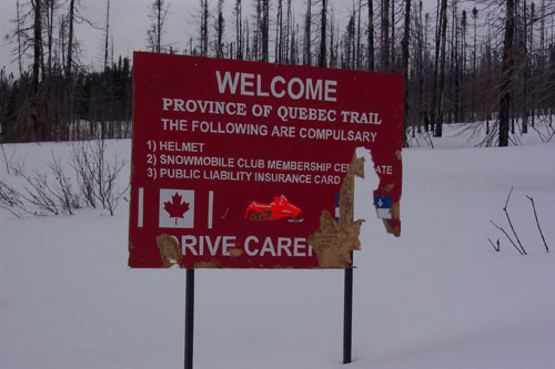 Photo motoneige — Jean Paul Laroche